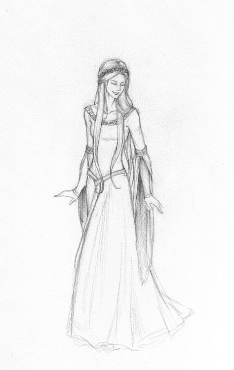 Queen Susan, Fashion Illustration Sketches, Dress Sketches, Chronicles Of Narnia, Pencil Art Drawings, Illustration Sketches, Drawing Poses, Narnia, Funny Art