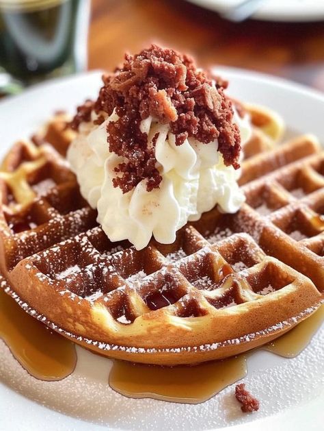 Paula Deen | 🧇 Gingerbread Waffles 🍊 | Facebook Gingerbread Waffles, Waffle Ingredients, Paula Deen, Ground Ginger, Ground Cinnamon, Breakfast Time, Purpose Flour, Brown Sugar, Ginger