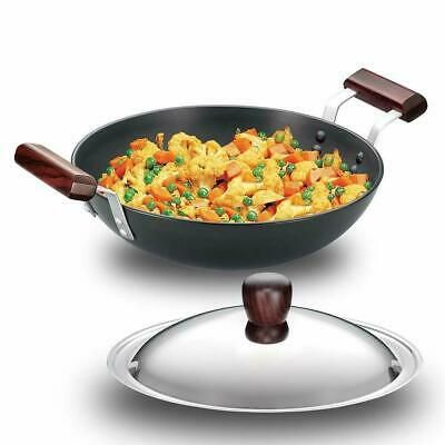 (eBay) Hawkins Futura Deep Fry Pan Kadhai with Stainless Lid 2.75 Litres Best Gifts Deep Frying Pan, Food F, Deep Fry, Deep Frying, Ladles, Fry Pan, Frying Pan, Pots And Pans, Saute Pan