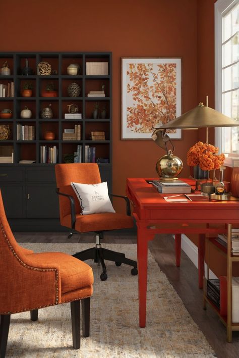 Explore the dynamic color scheme of Autumn Fire (BM 2172-30) for eye-catching interior design in 2024. Create bold statements with fiery hues and harmonious combinations. #Ad #homedecor #homedesign #trendgirlApartment #Painthome #interiorarchitecture Wall Colors Green Room Colors
Bright Room office Colors
Apartment Renovation
Home office Remodeling
Modern Paint Colors
2024 Paint Colors 2024, Green Room Colors, Orange Dining Room, Orange Accent Walls, Best Color Combinations, Autumn Fire, Best Wall Paint, Orange Office, Modern Paint Colors