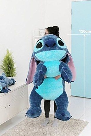 A Stitch toy that’s over three feet tall. | 39 Adorable Gifts You'll Want To Cuddle With Right Now Lilo And Stitch Toys, Lilo Und Stitch, Stitch Doll, Stitch Toy, Stitch Quote, Lilo Y Stitch, Stitch Drawing, Funny Disney, Lilo Et Stitch