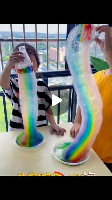 Paper crafts teacher on Instagram: "@lovely rainbow 🌈 Bubbles Try your best to make such a lovely toys for your kids! 😅children will be Enjoy paper crafts. Enjoy a good Day 🧚‍♀️🎊🎉🌸🎀🎂🎁 

If you need any video, you can contact me via WhatsApp.  Also, if you need any help regarding how to make paper crafts. I can help you step by step. Welcome to join us. We will happy to help anyone who want to learn paper crafts 🥰🤝🤝#papercrafters #papercraft#papercrafting #papercrafts #papercrafter #crafty #crafting #craftyIdeas #craft #crafts #trendingreels #reels #realsinstagram #reelsinstagram #reelitfeelit #reelsvideo #art #viralreels #explore #explorepage #explorer #summercrafts #creative #kidscrafts #toys #childrencreativity #trendingreels #childrencrafts" Bubble Bobble, Rainbow Bubbles, Wacky Hair Days, Wacky Hair, Crazy Hair Day At School, Try Your Best, Easter Hair Bow, Make Paper, Crazy Hair Days