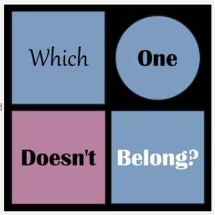 Which one doesn't belong Which One Doesnt Belong, Number Talks, Math Talk, Math Questions, 8th Grade Math, Third Grade Math, Math Workshop, Maths Puzzles, 5th Grade Math