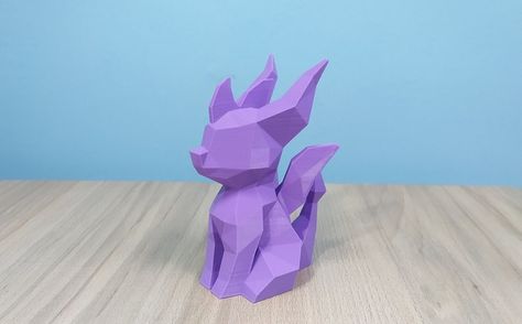 Low Poly Dragon, Low Poly Character, Spyro The Dragon, Melting Point, 3d Pen, The Purple, Low Poly, The Dragon, 3d Printed