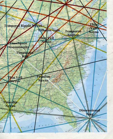 Lay Lines Map, Ley Lines Map Texas, Ley Lines Maps United States, Ley Lines United States, Lay Lines, Earth Grid, Aura Colors Meaning, Energy Shift, Energy Facts