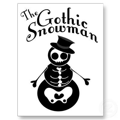 Gothic snowman postcard Scary Christmas, Christmas Horror, Creepy Christmas, Dark Christmas, Black Christmas, Christmas Drawing, Yule, Christmas Cheer, Christmas Art