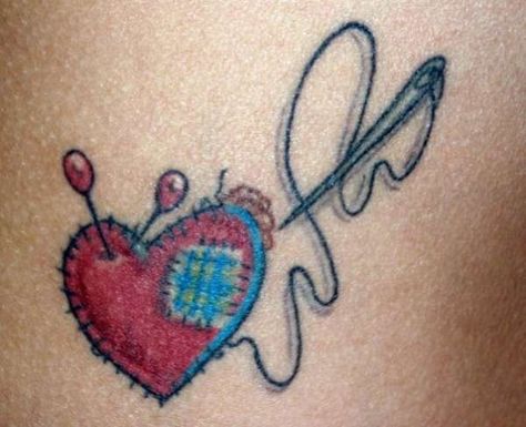 1000+ images about Give Me Some Ink! on Pinterest | Care Bears ... Centaur Sagittarius, Quilt Tattoo, Lightsaber Tattoo, Sarah Tattoo, Breastfeeding Tattoo, Pictures Of Tattoos, Sewing Tattoos, Sagittarius Tattoo Designs, Knitting Tattoo