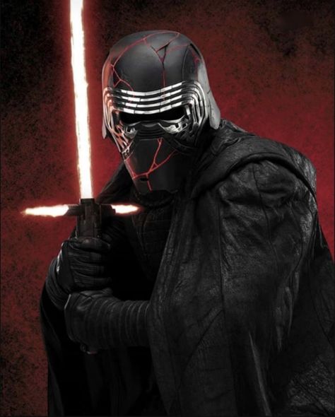 Darth Vader Kylo Ren, Ren Star Wars, Dark Lord Of The Sith, Star Wars Light, Knights Of Ren, Star Wars Sith, Scream 6, Dark Side Star Wars, The Rise Of Skywalker