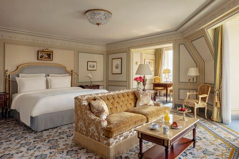 Executive Junior Suite | Ritz Paris Luxury Hotel Room Design, C Suite, Parisian Luxury, Comfortable Bedroom Decor, The Ritz Paris, Paris Bedroom, Ritz Paris, Executive Room, Hotel Suite Luxury