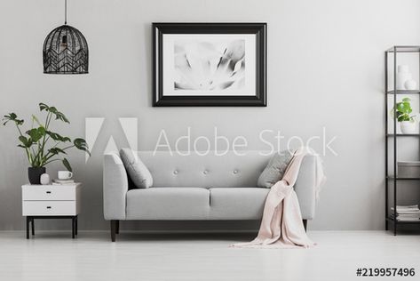 Grey Sectional Couch, Grey Poster, Bay Window Living Room, Gray Couch, White End Tables, Prohibition Era, Restaurant Themes, Grey Sofa, Grey Couches