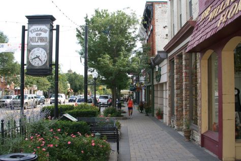 With a population of approximately 6,300 residents, Milford certainly fits the bill as a tiny town — and it has a wonderful atmosphere to match. Ohio Adventures, Detroit Area, Michigan Travel, City Limits, Pure Michigan, Detroit Michigan, Senior Pics, Community Events, Small Town