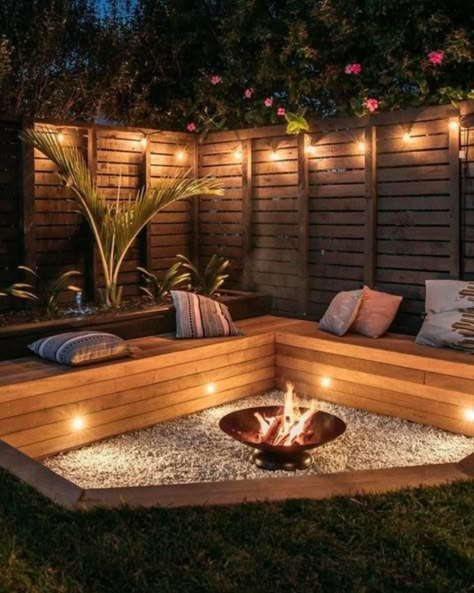 Outdoor Fireplace Seating, Fireplace Seating Ideas, Front Walkway Landscaping, Sidewalk Landscaping, Just Bought A House, Front Yard Walkway, Garden Hacks Diy, Fireplace Seating, Fire Pit Art