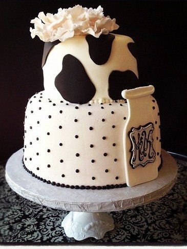 Love this Cow Print Party, Cow Print Cakes, Cow Cake, Cow Cookies, Cow Cakes, Cow Baby Showers, Smash Cakes, Cow Birthday, Cowboy Birthday