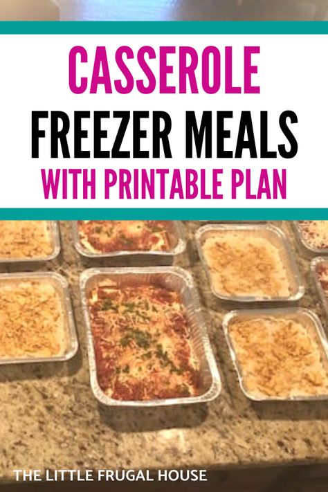 Freezer Meals Big Families, Easy Freezer Meal Casseroles, Weekly Freezer Meal Prep, 31 Crockpot Freezer Meals Back To School, Taco Casserole Bake Freezer Meal, Meal Prep Casserole Freezer Recipes, Best Freezer Casserole Recipes, Freezer Chicken Casseroles Make Ahead, Freezer To Oven Casseroles