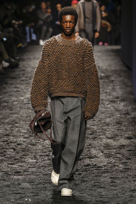 Zegna Fall 2023 Menswear Collection Fall 2023 Menswear, Stylish Knitwear, Fashion Dream Job, Trims Fashion, Zegna Men, Future Clothes, Mens Trendy Outfits, Streetwear Aesthetic, Fire Fits