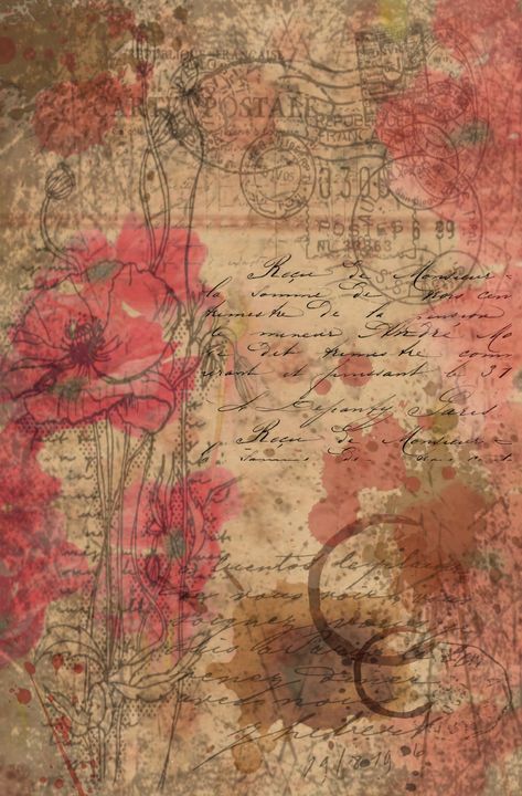 Journal Background Printable Aesthetic, Stary Papier, Scrapbook Paper Designs, Vintage Paper Printable, Vintage Scrapbook Paper, Papel Vintage, Old Paper Background, Vintage Paper Background, Scrapbook Printing