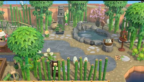 Acnh Bamboo Garden, Acnh Bamboo, Pirates Cove, Bamboo Garden, Animal Crossing, Google Search