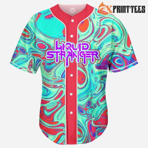 More Than Just a Jersey, It's a Trip: Liquid Stranger Psychedelic Design Show Your Liquid Stranger Love: Psychedelic Rave Baseball Jersey Liquid Stranger's live shows are legendary for their immersive and visually stunning nature. Imagine a synchroni... Check more at https://foxprinttees.com/product/liquid-stranger-psychedelic/ Liquid Stranger, Edm Festival Outfit, Stunning Nature, Custom Baseball Jersey, Edm Festival, Fox Print, Music Gifts, Jersey Design, Baseball Jersey