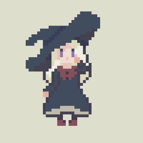 A Cute Witch Art Lovers, Pixel Art, Art Images, The Magic, Color Palette, Witch, Art