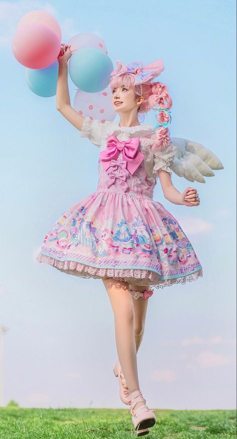 Pastel Fairy, Lolita Outfits, Lolita Dress, Lolita Fashion, Art Dolls, Harajuku, Pastel, Fan Art, Turn Ons