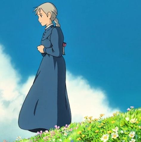 howl's moving castle matching pfp & paired dp / couple pfps Best Couple Wallpaper, Sophie Howl's Moving Castle, Howls Moving Castle Wallpaper, Howl's Moving Castle Howl, Studio Ghibli Background, Howl And Sophie, Howl's Moving Castle, Background Wallpaper For Photoshop, Matching Wallpaper