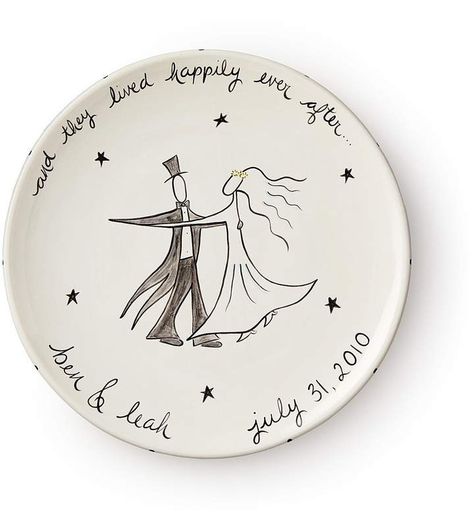 Happily Ever After Platter Plate Gifts, Wedding Platters, Wedding Plate, Bar Essentials, Wedding Plates, Ceramic Platters, Best Wedding Gifts, People Fall In Love, Unique Wedding Gifts