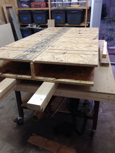 osb table — john w cline Osb Table, Diy Table Top, Pallet Table, Table Top, Desk, Furniture, Home Decor, Home Décor