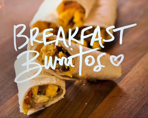 Pioneer Woman Breakfast Wraps, Ree Drummond Breakfast Burritos, Ree Drummond Breakfast Burrito Casserole, Pioneer Woman Breakfast Burritos, Pioneer Woman Breakfast, Make Ahead Breakfast Burritos, Easy Breakfast Burritos, Grill Breakfast, Ree Drummond Recipes