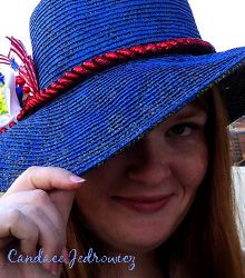 Refashioned Fourth of July Hat Fourth Of July Decorations, Patriotic Crafts, Red White And Blue, Fourth Of July, Floppy Hat, Labor, 4th Of July, Red White, Craft Ideas