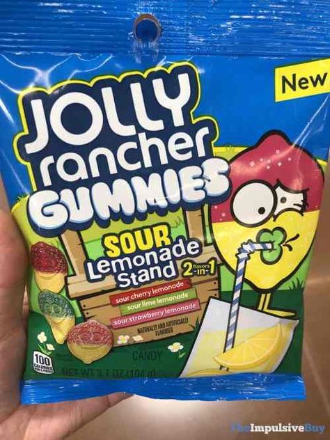 Jolly Ranchers Candy, Lime Lemonade, Cherry Lemonade, Peg Bag, Chewy Candy, Sour Taste, Jolly Rancher, Sour Cherry, Jelly Belly