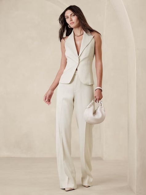 Women's Wedding & Special Occasion Attire | Banana Republic Graduation Outfit Blazer, Semi Formals For Women, Formal Outfits For Graduation, Grad Dinner Outfit, Semi Formal Outfits For Women Dinners, White Semi Formal Outfit, Semi Formal Outfits For Women Parties, Outfit Graduacion, Grad Dinner