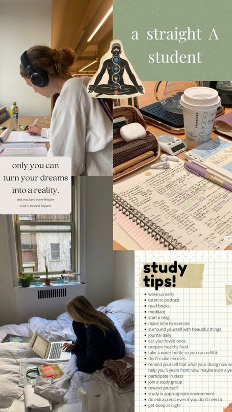 Straight A student A Student Aesthetic, Straight A Student Aesthetic, Straight A Student, Student Aesthetic, Study Strategies, I Love School, High School Life Hacks, Straight A, Dream Vision Board