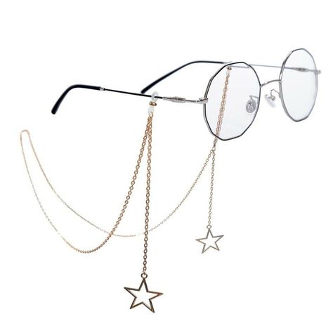 Chinese Sunglasses, Star Sunglasses, Glasses Display, Glasses Necklace, Eyeglass Chains, Eyeglass Necklace, Glasses Chains, Glasses Strap, Cord Holder