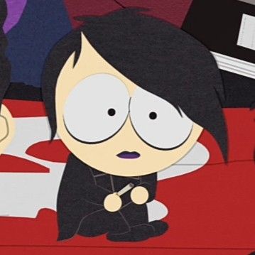 Emo South Park Pfp, South Park Vampire, Firkle Smith, Firkle South Park, Goth Kids South Park, Mike Makowski, South Park Game, Cat Diary, Adopted Children