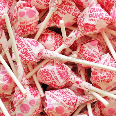 Bubble Gum Dum Dum Pops from Temptation Candy. #DumDums #Lollipops Dum Dums, Lizzie Hearts, Bubblegum Pop, Pink Foods, Pink Bubbles, Bubblegum Pink, Pink Candy, Pink Aesthetic, Bubble Gum