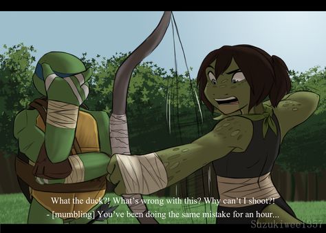 Lord give me strength by Suzukiwee1357 on DeviantArt Tmnt Leo X Liz, Tmnt Liz, Lord Give Me Strength, Leo Tmnt, Tmnt Human, Tmnt Swag, Tmnt Girls, Tmnt Leo, Tmnt Comics