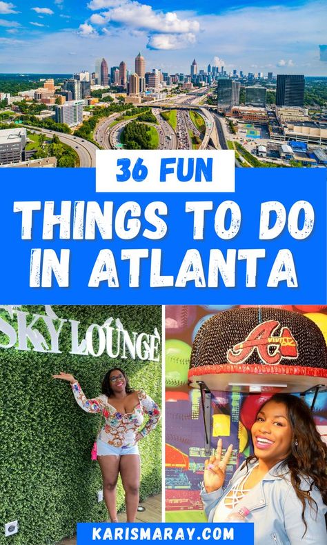 Clubs In Atlanta Ga, Atl Birthday Trip, Atlanta Ga Things To Do, Atlanta Day Trips, What To Wear In Atlanta Georgia Summer, Atlanta Trip Outfit, Where To Stay In Atlanta Georgia, What To Wear In Atlanta Georgia, Georgia Tourist Attractions