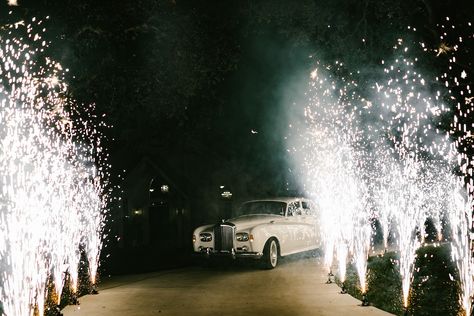 Make you wedding exit GRAND with cold spark fireworks Firework Wedding Exit, Cold Sparks Wedding Exit, Wedding Car Send Off, Cold Fireworks Wedding, Cold Sparklers Wedding Exit, Wedding Exits Send Off, Proposal Fireworks, Cold Sparks Wedding, Cold Sparklers Wedding