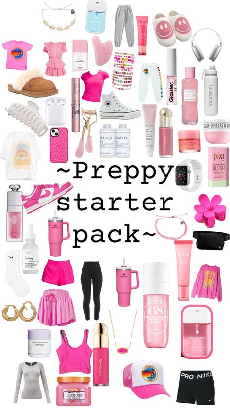 Preppy Starter Pack, Preppy Must Haves, Preppy Essentials, Preppy Wardrobe, Shuffles Preppy, Preppy Gifts, Preppy Inspiration, Preppy Girls, Basic Girl