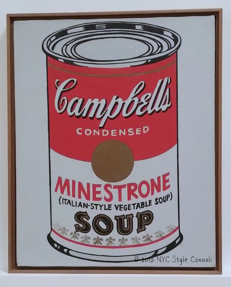 NYC, Style and a little Cannoli: Andy Warhol at MOMA Campbell's Soup Cans, Campbells Soup, Mid Century Modern Artwork, Condensed Tomato Soup, Decal For Car, Campbell Soup, Acrylic Painting On Paper, Fine Artwork, Modern Artists