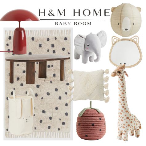 A few inpiration H&M HOME for baby room interior design Hm Kids Room, Sweet Interior Design, Baby Room Interior Design, Baby Room Interior, Ikea Baby Room, Ikea Baby, Sweet Interior, Hm Home, Metal Table Lamp