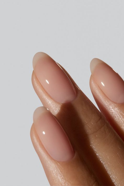 Clean Nail Look, Nails Clean Look, Nude Sheer Nails, Natural Nails No Polish, Nails Authentic, Fresh And Clean Aesthetic, Subtle Summer Nails, Apricot Nails, Lipgloss Nails