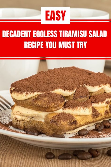 Eggless Tiramisu Easy Tiramisu Recipe No Egg, Martini Recipes Classic, Eggless Tiramisu Recipe, Turkey Tacos Recipes, Easy Tiramisu, Easy Tiramisu Recipe, Banana Cream Pie Recipe, Vegan Crab, Steak Fajita Recipe