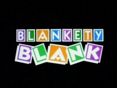 Blankety Blank is a British comedy game show based on the 1977–9 Australian game show Blankety Blanks (which was in turn based on the American game show Match Game).  The British version ran from 18 January 1979 to 12 March 1990 on BBC One, hosted first by Terry Wogan and later by Les Dawson. Regular members of the celebrity panel on this version included Kenny Everett, Lorraine Chase, Gareth Hunt, Gary Davies, and Cheryl Baker. Tv Game Shows, Blankety Blank, Kenny Everett, Les Dawson, Home Party Games, Game Shows, American Games, Minute To Win It, Tv Show Games