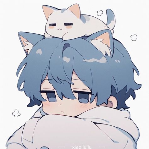 Cartoon Logic, Anime Cat Boy, Chibi Boy, Chibi Cat, Cute Anime Chibi, Anime Child, Cute Doodle Art, Chibi Drawings, Anime Baby