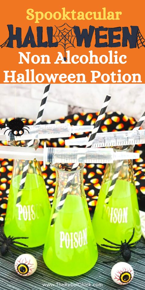 Non Alcoholic Drinks Halloween, Halloween Punch For Kids, Potions For Kids, Fun Halloween Drinks, Halloween Party Punch, Halloween Recipes Drinks, Halloween Punch Recipes, Alcoholic Punch Recipes, Halloween Party Drinks