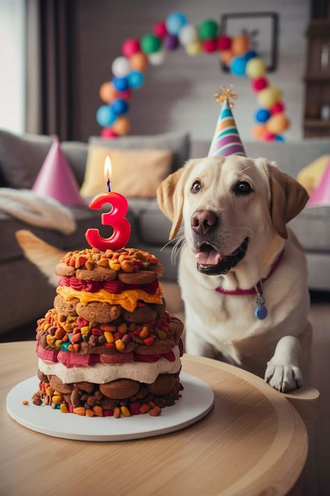 Baking for Barks: Creative Dog Birthday Cake Ideas to Try Dog Birthday Cake Ideas, Healthy Frosting, Chicken Cake, Bake A Cake, Lean Chicken, Dog Birthday Cake, Dog Cakes, Tiered Cake, A Birthday Cake