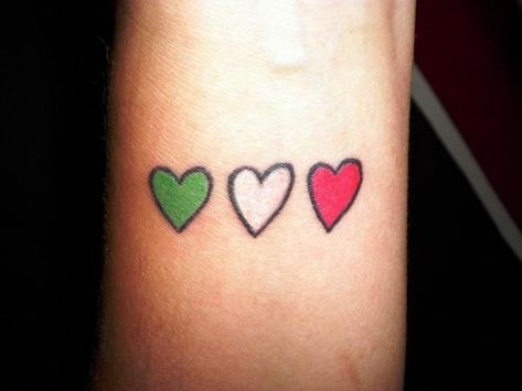 35 Cute and Small Heart Tattoo Designs - Hobby Lesson Italian Quote Tattoos, Fly Tattoo, Wrist Tattoos Girls, Italy Tattoo, Italian Tattoos, Heart Tattoo Wrist, Small Heart Tattoos, Girl Back Tattoos, Tattoo Trend