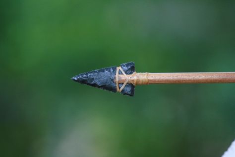 Obsidian Arrowhead, In Sign, Stone Age, Crossbow, Garden Trowel, Archery, Bushcraft, Aesthetic Photo, Old World