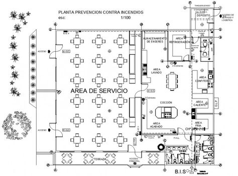 2d plan detail of dining area in restaurant building layout plan in autocad format Restaurant Plan Layout, Detail Kitchen, Kitchen With Dining Area, Restaurant Building, Detail Wall, Restaurant Plan, Window Detail, Layout Plan, Building Layout